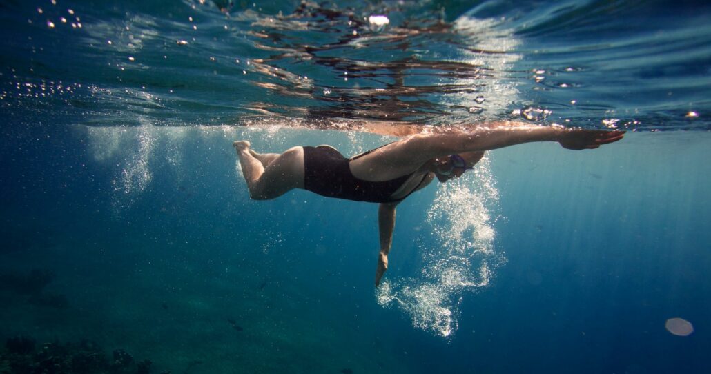 swim in the ocean